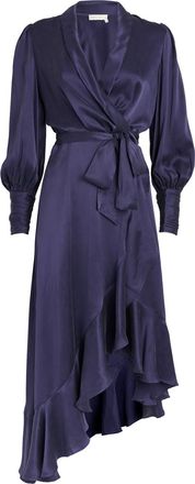 Zimmermann Silk Wrap Midi Dress Size XL
