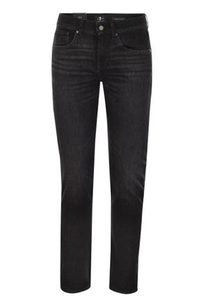 7 For All Mankind Slimmy Tapered - Skinny Medium-Waisted Jeans