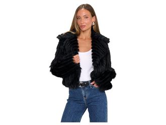 Show me your Mumu Salt Lake City Cropped Jacket Womens Coat Salt Lake City Cropped Jacket : SM, Cotton/Polyester