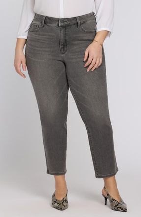 NYDJ Marilyn Straight Leg Ankle Jeans in Dusty Ash at Nordstrom, Size 14W