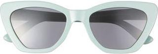 DIFF Eyewear Camila 55mm Gradient Square Sunglasses in Grey at Nordstrom Rack