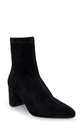 L'agence Salome Bootie in Black Suede at Nordstrom, Size 8.5