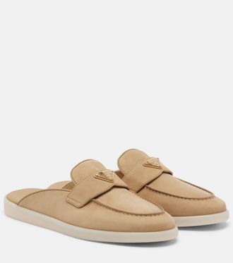 Prada Suede mules