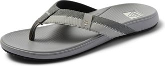 Reef Zehentrenner REEF CUSHION PHANTOM 2.0, Herren, Gr. 45, grau (grau, grau), Synthetik, Schuhe Zehentrenner