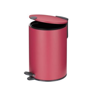 KELA Papelera 3 L Rojo Pastel Mate Kela 23618