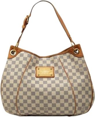 Louis Vuitton Pre-owned Galliera PM - Dames - Vintage Schoudertas - Beige - ONE Size - Leer - Vintage