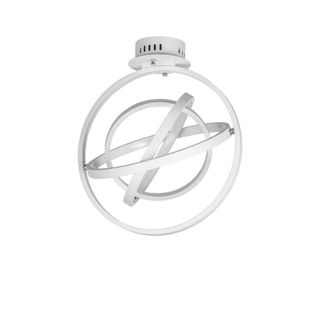 Netlighting Tryton Modern Spherical Pendant Ceiling Light LED 3000K in White