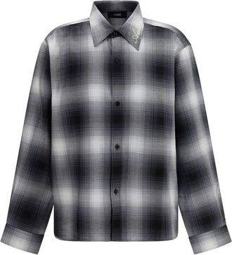 Amiri Multicolor Denim Mens Shirt