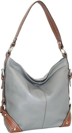 Nino Bossi Moda Milano Hobo Genuine Leather Bucket Bag