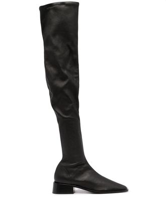 Neous Overknee laarzen - Zwart