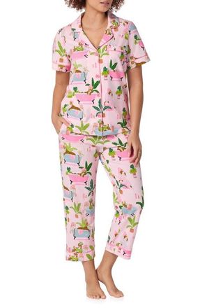 Bedhead Pajamas Stretch Cotton Jersey Pajamas in Spa Day at Nordstrom, Size X-Small