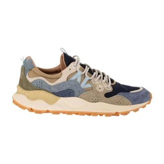 Flower Mountain Sneakers, male, Multicolor, Size: 11 US Yamano 3 Suede/Nylon