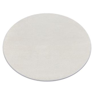 RugsX RugsX Softy Rug in Yellow | Size: 200 cm diameter