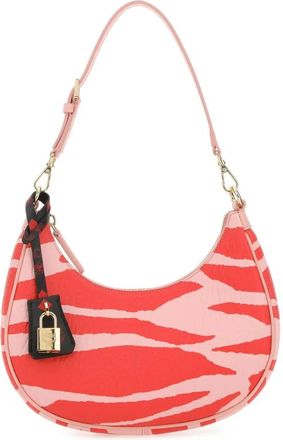 MCM Bedrukte canvas Mini Arena schoudertas - Dames - Schoudertassen - Rood - ONE Size - Tassen