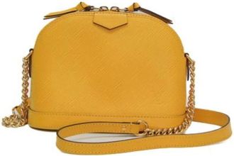Louis Vuitton Pre-owned Alma Chain Handbag - Dames - Vintage Schoudertas - Geel - ONE Size - Leer - Vintage