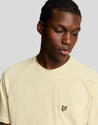 Lyle & Scott Lyle And Scott Mens Raglan Tee - Yellow - Size: 34