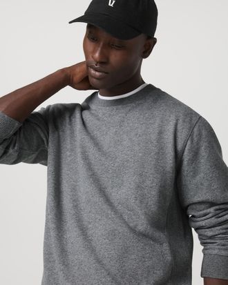 Vuori Clothing Cypress Vintage Crew Neck Shirt | Heather Grey | Medium