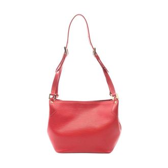Louis Vuitton Pre-owned Shoulder Bags, female, Red, Size: ONE SIZE Pre-owned Leather Shoulder Bag