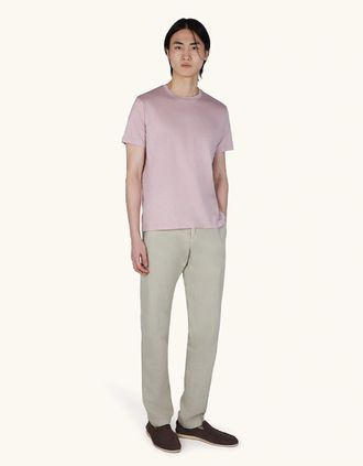 Paul & Shark Mens Paul & Shark X-Soft Cotton Blend Jersey T-Shirt - Pink - Size: 38
