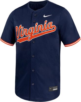 Nike Virginia Nike Mens Dri-FIT College Limited Baseball Jersey in Blue | P33621J610UNVA-VIR