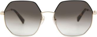Longchamp LO140SL 727 Womens Sunglasses Gold Size 58