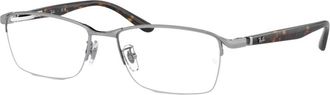 Ray-Ban RX 6501D Optisch Montuur - unisex - Brillen - Grijs - 55 MM - Nylon - Accessoires