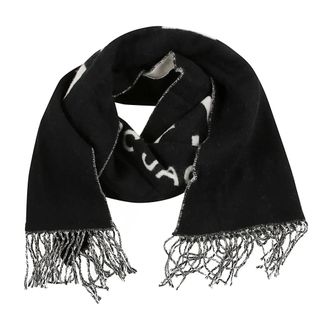 Marc Jacobs Accessoires, Dames, Zwart, ONE Size, Wol, The Scarf