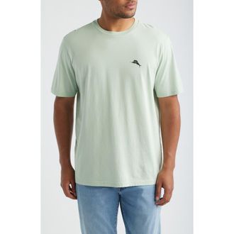 Tommy Bahama For your Finformation Cotton Graphic T-Shirt in Silky Green at Nordstrom, Size Xxx-Large