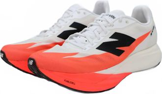 New Balance Mens Fuelcell Supercomp Elite V5 Shoe In Orange/white