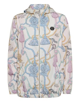 Philipp Plein Nylon Windbreaker Tassels