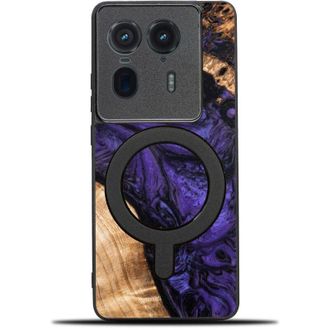 OEM Funda Bewood Unique Para Motorola Edge 50 Ultra - Violeta Con Magsafe