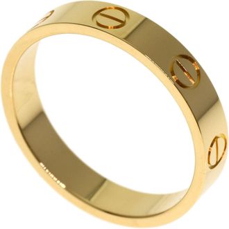 Cartier Yellow Gold (18K) Band Ring (Pre-Owned)