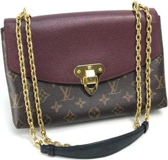 Louis Vuitton Tweedehands Canvas Louis Vuitton tassen - Dames - Vintage Schoudertas - Veelkleurig - ONE Size - Leer - Vintage