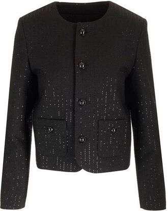 Celine Chelsea Sequin Detailed Jacket