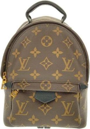 Louis Vuitton Pre-owned Palm Springs Monogram Backpack Mini - Dames - Vintage Rugzakken - Bruin - ONE Size - Vintage