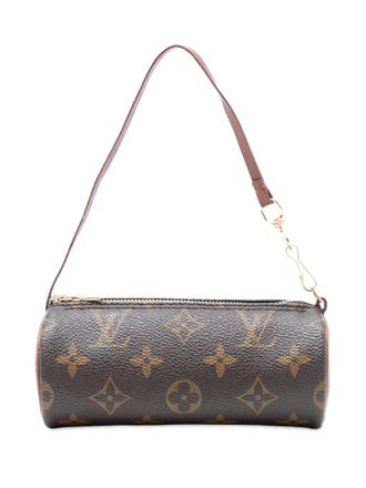Louis Vuitton 1990-2010 Monogram Papillon Pochette handbag - Bruin