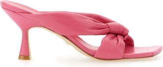 Stuart Weitzman Fuchsia Bow Heels