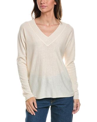 Vince Double V-Neck Pullover