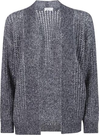 PESERICO Truien - Dames - Vesten - Blauw - L - Truien & Vesten