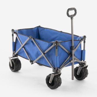 Stark Carrito Portaobjetos Plegable 4 Ruedas 100 Kg Playa Jard&iacute;n Sandy