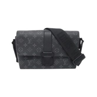 Louis Vuitton Pre-owned Monogram Eclipse S Cap Messenger Schoudertas - Dames - Pre-owned - Zwart - Maat: ONE Size