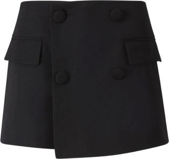 Balmain Minigonna in lana - Nero