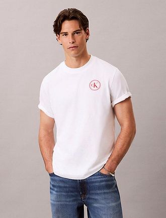 Calvin Klein Camiseta Con Logo Universitario
