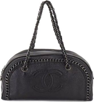 Chanel mini Luxury Line handbag - women - Calf Leather - One Size - Black
