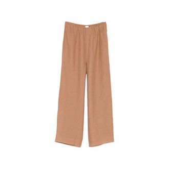 BASERANGE Elasticated-waistban Trousers