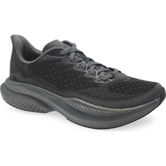 Hoka One One Mach 6 Running Shoe in Black /Black at Nordstrom Rack, Size 7.5