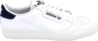 adidas Vulc Leren Veters Rubberen Zool Schoen - Heren - Skateschoenen - Wit - 40 2/3 EU - Fitness