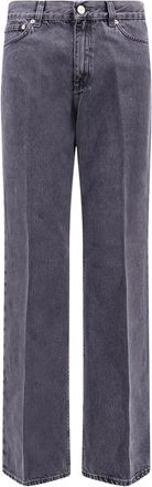 Seafarer Wide Jeans - Dames - Jeans - Zwart - Maat: W26 Katoen