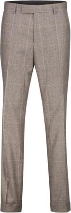 HUGO BOSS Genius HW Broeken - Heren - Nette broeken - Bruin - XL - Broeken