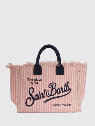 MC2 Saint Barth Borsa Colette in canvas di cotone con logo